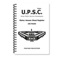Unlocking Success: UPSC Mains Practice Answer Sheet for Exam Mastery ( A4, 200 Pages)