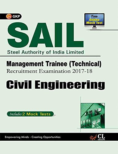 Sail Civil Engineering Management Trainee (Technical) 201718