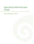 SUSE OpenStack Cloud 7: OpenStack Administrator Guide
