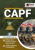 UPSC CAPF | 15 Practice Sets and Solved Papers Book for 2021 Exam with Latest Pattern and Detailed Explanation by Rama Publisher