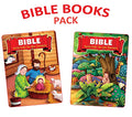 Bible Stories  Pack of 2 Titles | Colourful Illustrated Story Books for Children Age 48 | Engaging Tales from the Old and New 