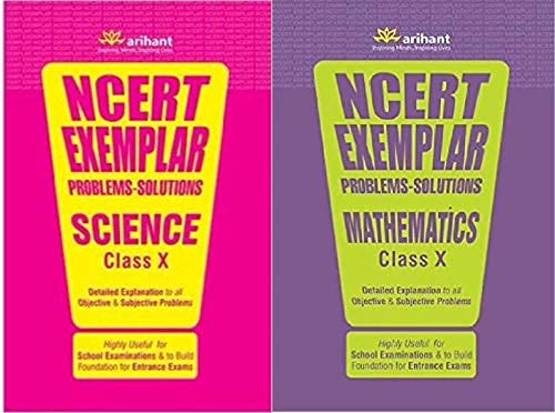 Ncert Exemplar ProblemsSolutions Science And Mathematices Class 10 ( Set Of 2 Book )