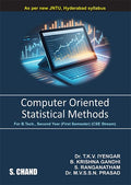 Computer Oriented Statistical Methods: For B.Tech., Second Year Semester I | CSE Stream  JNTU Hyderabad