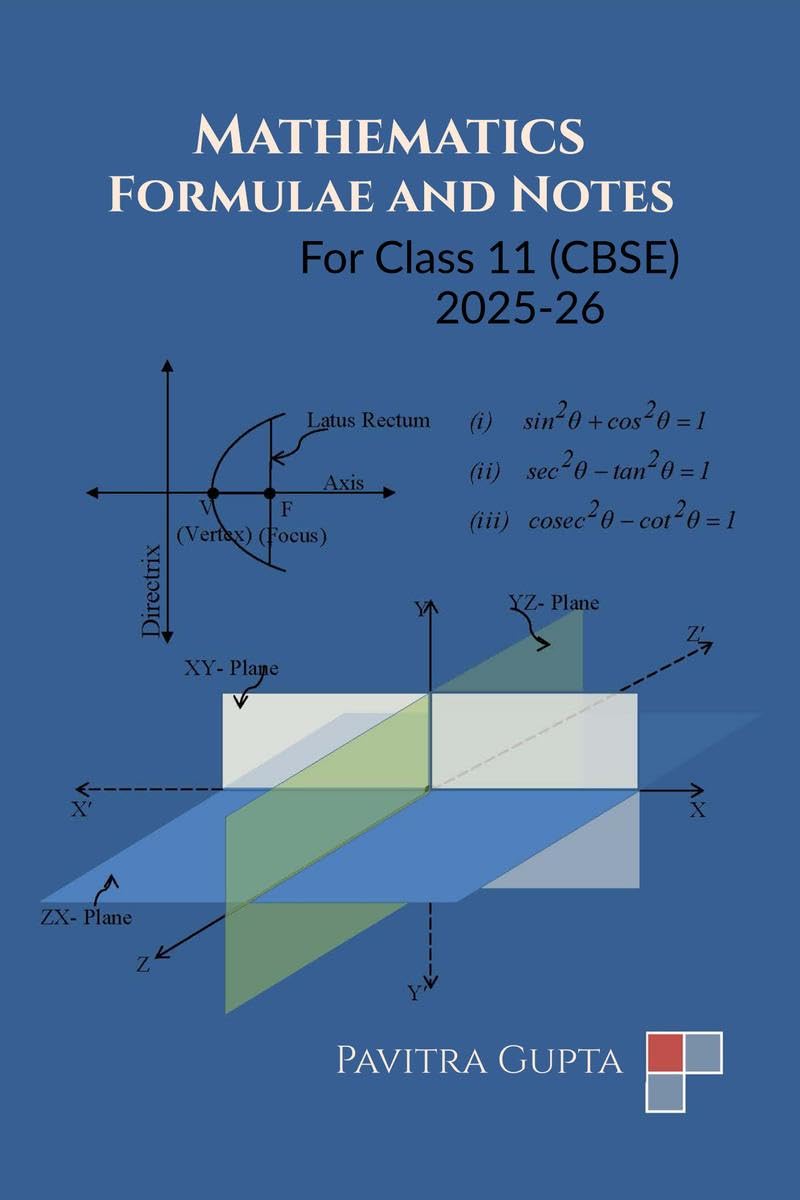 Mathematics Formulae and Notes : Class 11 (CBSE)