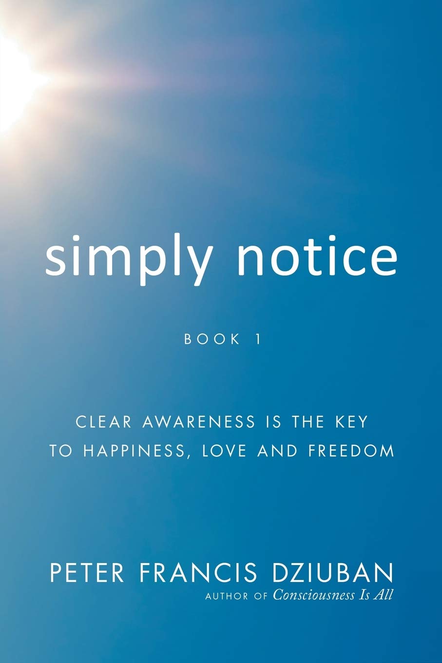 Simply Notice: Clear Awareness is the Key to Happiness, Love and Freedom