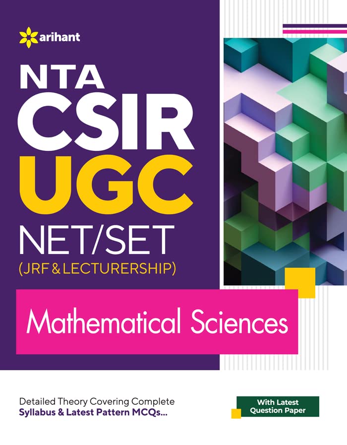 NTA CSIR UGC NET/SET (JRF & Lecturership) Mathematical Sciences