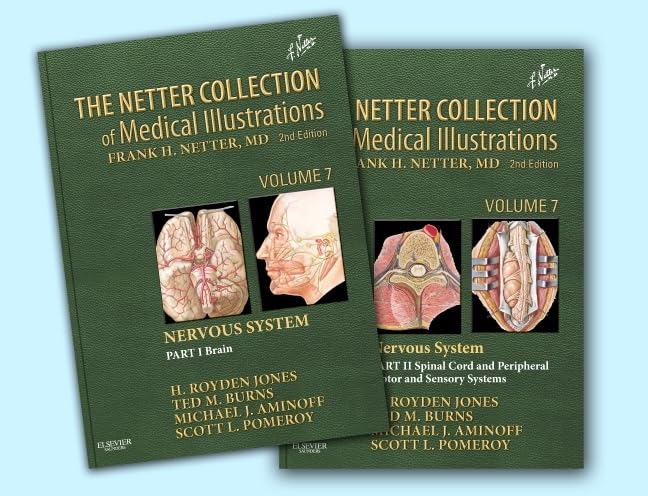The Netter Collection of Medical Illustrations  Nervous System Package: 2Volume Set: 7 (Netter Green Book Collection)
