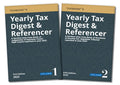 Taxmanns Yearly Tax Digest & Referencer (Set of 2 Vols.)  Covering Sectionwise Case Law Digest (from SC, HC, ITAT), Circular