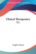 Clinical Therapeutics V1