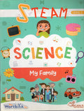 Team Pegasus STEAM Science Learning Book for Kids  Level 1 | Ages 34 | My Family Activities | Early Science Skills Workbook 