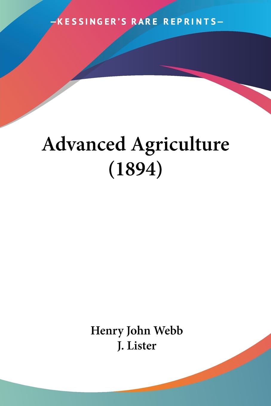 Advanced Agriculture (1894)