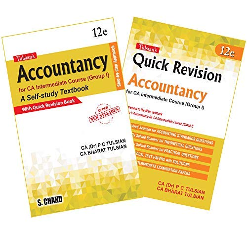 Accountancy for CA Intermediate Course (Group II) with Quick Revision: 1