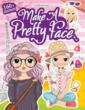Make A Pretty Face with 160+ Stickers Colouring and Sticker Activity Book for Kids Age 3 6 years