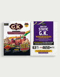 Examcart All Competitive Exams Static GK Book Combo 2026 | 4650+ Objective MCQs with Detailed Theory | SSC, Railway, NDA, CDS, P