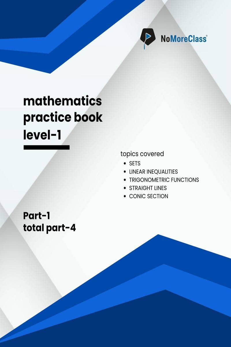 Mathematics Practice Book Level1 Part 1 of 4