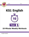 New KS1 English 10Minute Weekly Workouts  Year 1 (CGP KS1 English)