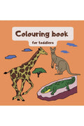 Colouring book for toddlers : Cute Colouring Pages For Children 2 To 5 Years