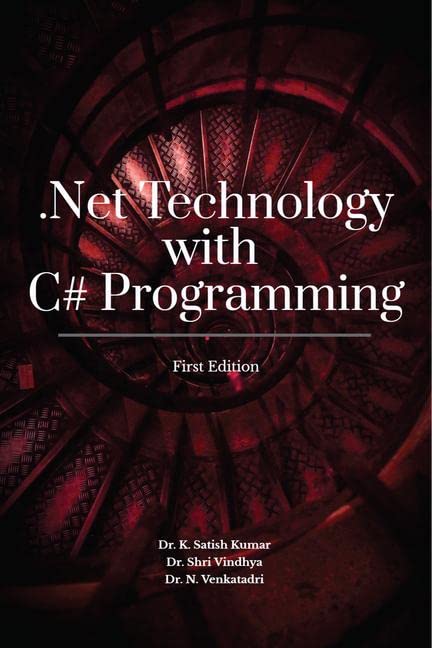 .Net Technology with C# Programming