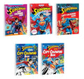 Superman Copy Colouring Book  Pack of 5 | Fun & Creative Activity Books for Kids | Colourful Illustrations of Superman, Superher