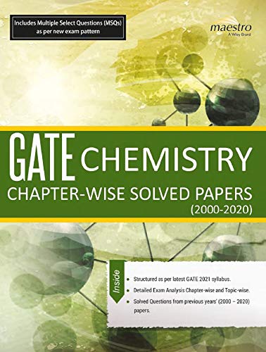 Wileys Gate Chemistry ChapterWise Solved Papers (20002021)
