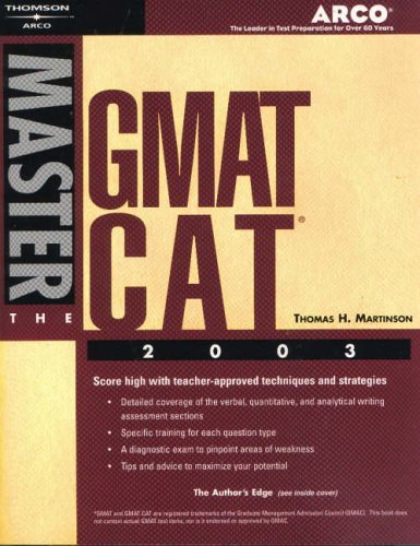 Master the GMAT CAT, 2003/e