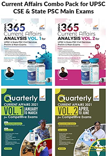 Current Affairs Combo Pack For Upsc Cse & State Psc Main Exams