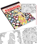 Fashion  Adult Colouring Book : Coloring Book for Adults, Relaxing Art Coloring, Art book for relaxation