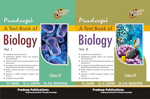Pradeeps A Text Book of Biology for Class 11 (Examination 202526)
