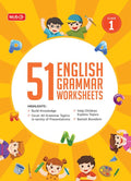 Mtg 51 English Grammar Worksheets Class 1  Grammar Work Books To Practice English Concepts In Interactive Way (Based On Cbse/Nce