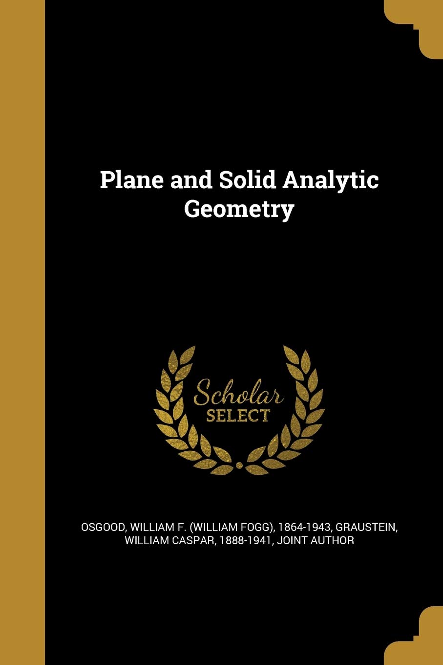 Plane and Solid Analytic Geometry