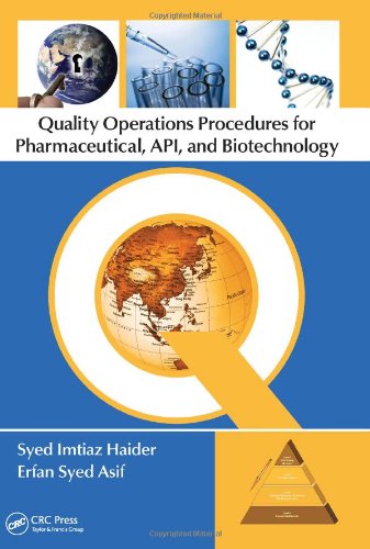 Quality Operations Procedures for Pharmaceutical, API, and Biotechnology