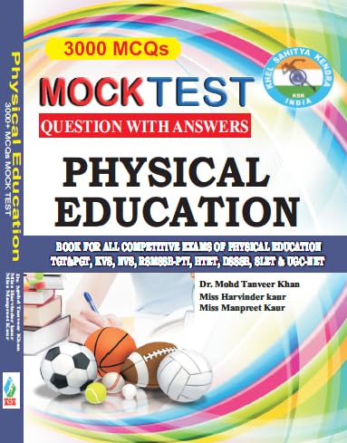 Mock Test  Physical Education 3000 MCQs (Question With Answers) Paperback  1 January 2023