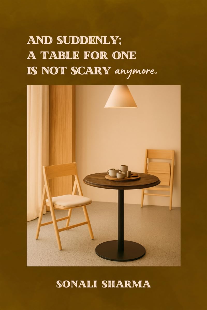 And suddenly; A Table for One is not scary anymore.