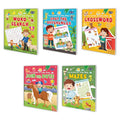 Word Search, Spot the Differences, Crossword, Join the Dots and Mazes fun learning book for little one : Fun learning book, Kids