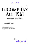 Income Tax Act 1961 | Amended Up To 2021| Volume 1St