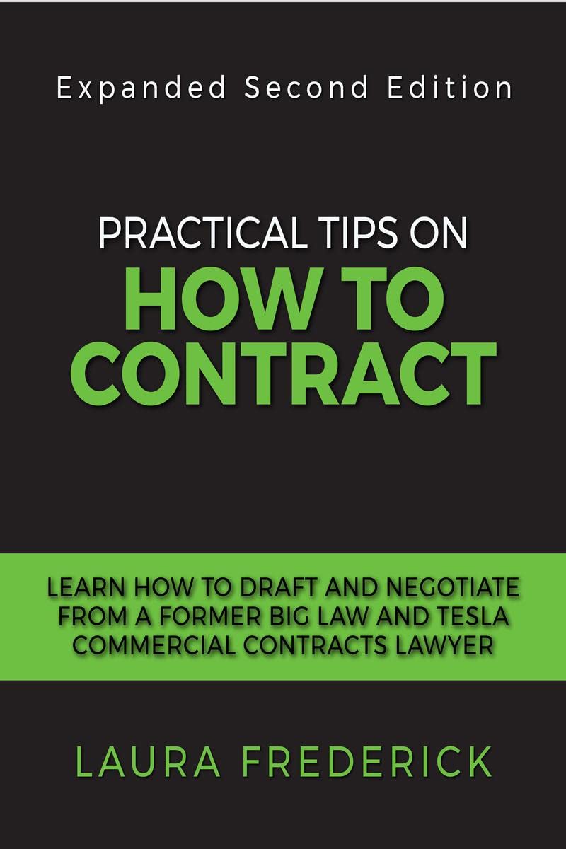 Practical Tips on How to Contract