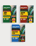 Examcart All Railway Exams PYQs Combo Book 2026 By Kajal Sihag | Maths, Reasoning & General Awareness & General Science | For RR