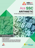 Arithmetic (Quant) Book For Ssc Cgl, Chsl, Cpo And Other Govt. Exams (English Printed Edition)