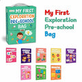 Childrens educational picture book collection : Kids First Library Bag, Learning book for preschoolers, Educational books fo