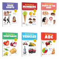 My First Book of ABC, Numbers, Vegetables and More Books (ENGHINDI) : Bilingual Book Set, Learning books for toddlers, Picture 