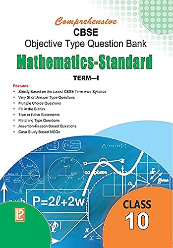 Comprehensive CBSE Objective Type Question Bank Mathematics X Stand (TermI)