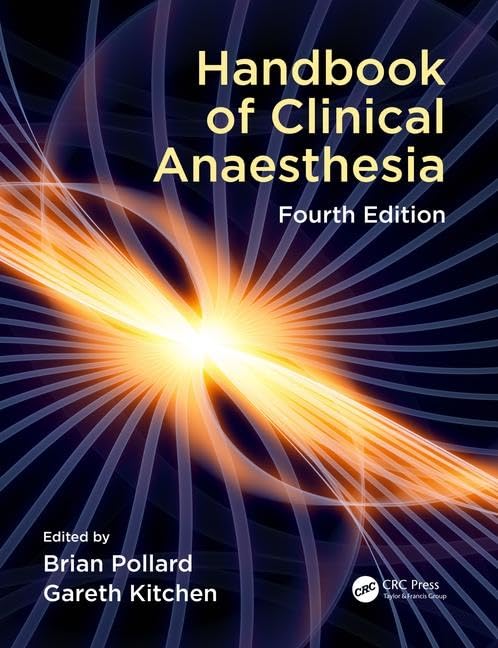 Handbook Of Clinical Anaesthesia 4Ed (Pb 2018)