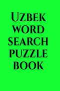 Uzbek word search puzzle book