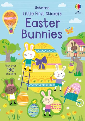 Usborne Little First Sticker Book Easter Bunnies.