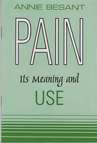 Pain Its Meaning and Use