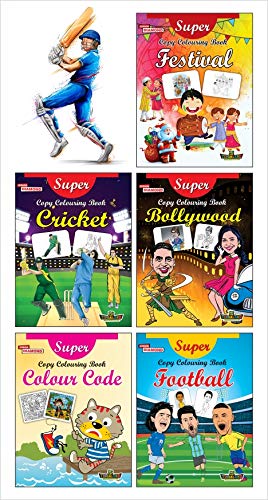 Super Copy Colouring Book (Set Of 5 Books) 2