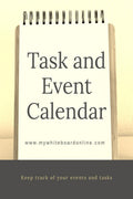 Task and Event Calendar
