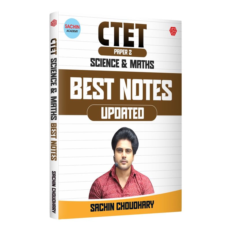 CTET Paper 2 | Science & Maths | Best Notes | Sachin Academy | Invincible
