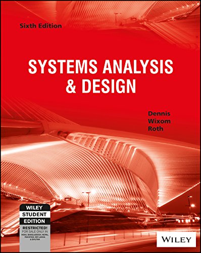 Systems Analysis And Design, 6Ed