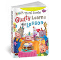 Glutty Learns his Lesson | Kids Board Moral Story Book for kids By Sawan
